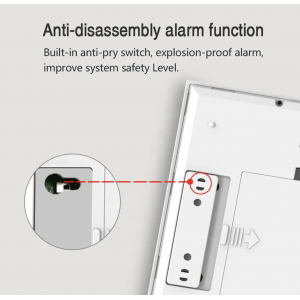 Сигнализация WIFI GSM (2G) Tuya, Smart Life, 4.3" 