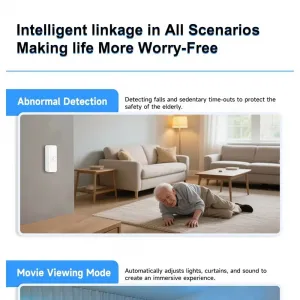 Датчик присутствия Wi-Fi, радар 10G, Tuya, Smart Life