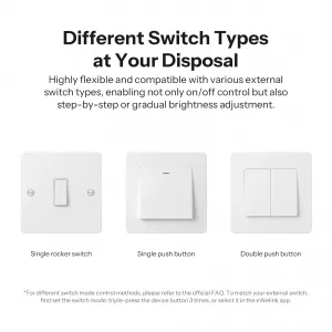 Димер SONOFF MINI-DIM WIFI, Matter