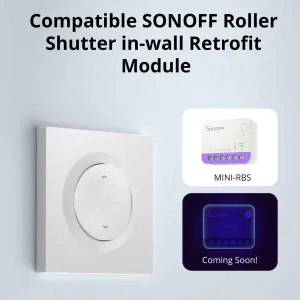 SONOFF Fusion ERBS - Корпус настенного выключателя для рулонных штор