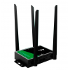 WiFi роутер 4G LTE, 2xSMA, 300Мбит/сек, SIM, 2.4 ГГц, 2xLAN, DC 12V