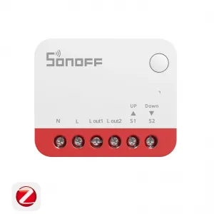 Sonoff MINI-ZBRBS ZigBee реле для рулонных штор