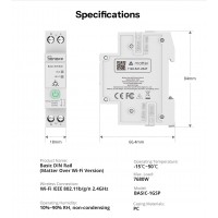 Sonoff BASIC-1GSP 32A - Wifi реле, Matter