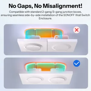 SONOFF EF2G рамка для выключателей