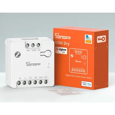 SONOFF MINI-ZBD ZigBee реле с сухим контактом