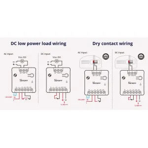 SONOFF MINI-ZBD ZigBee реле с сухим контактом