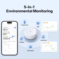 SONOFF SNZB-02M - Zigbee датчик температуры, влажности, давления воздуха, точки росы 