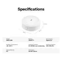 SONOFF SNZB-02M - Zigbee датчик температуры, влажности, давления воздуха, точки росы 