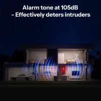 SONOFF SNZB-09P - внутренняя свето-звуковая сирена Zigbee SenseGuard от 75 до 105 дБ