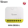 SONOFF MINI-ZB2GS-L - ZigBee реле на 2 канала без нейтрали