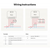 SONOFF MINI-ZB2GS-L - ZigBee реле на 2 канала без нейтрали